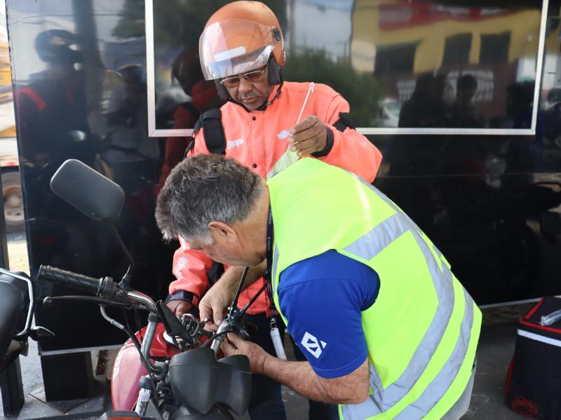 Também serão dadas orientações de segurança viária do programa 3Rs: Respeite, Repense, Reduza