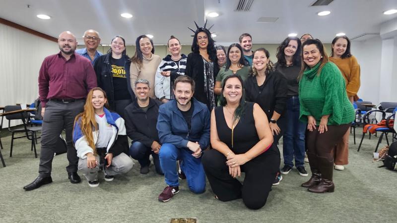 Divulgação O encontro desta quinta marcou o encerramento de um ciclo de nove aulas presenciais