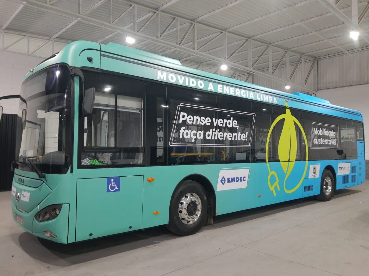 Licitação prevê frota de 60 ônibus elétricos