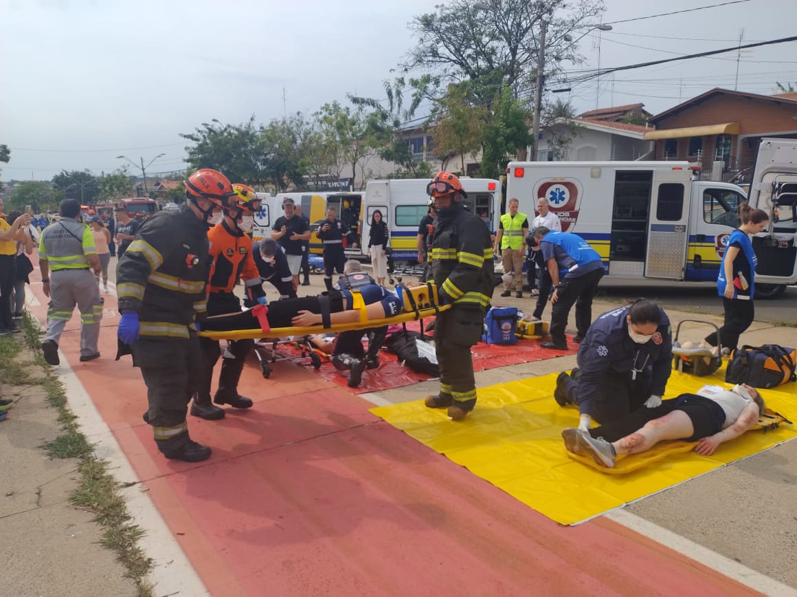 Simulado aconteceu no último sábado, 21, na Arautos da Paz