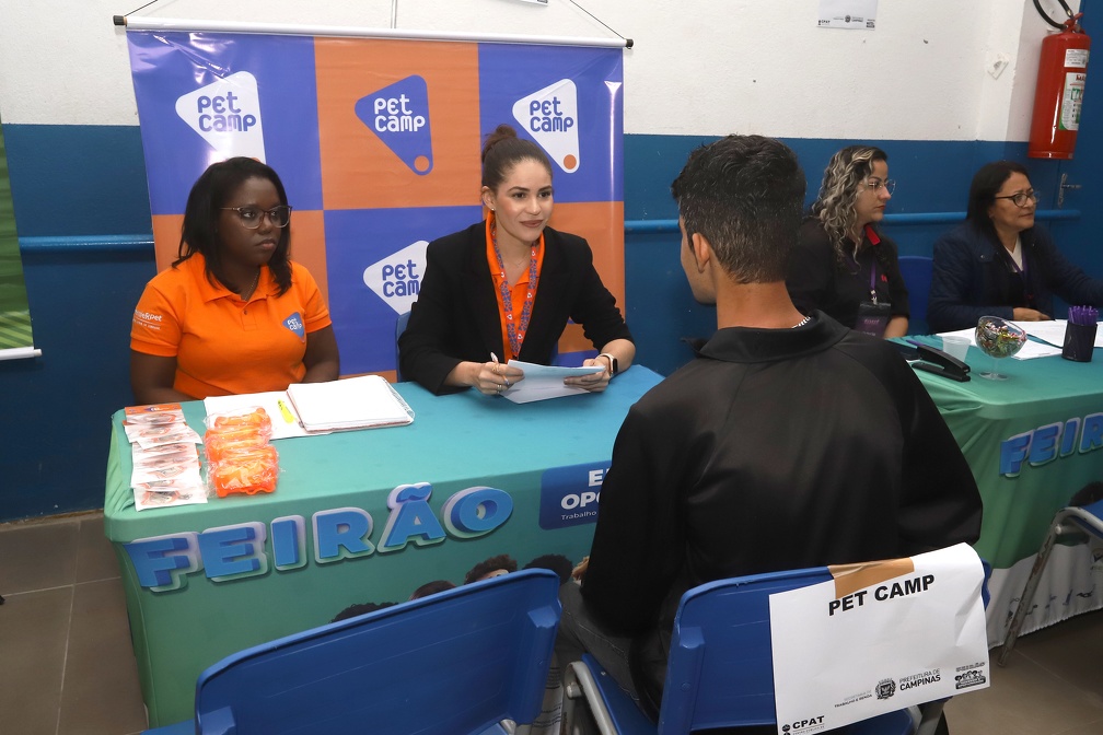 Fernanda Sunega/PMC Três empresas participaram pela primeira vez do feirão da Prefeitura: PetCamp, FVB e Agência 5