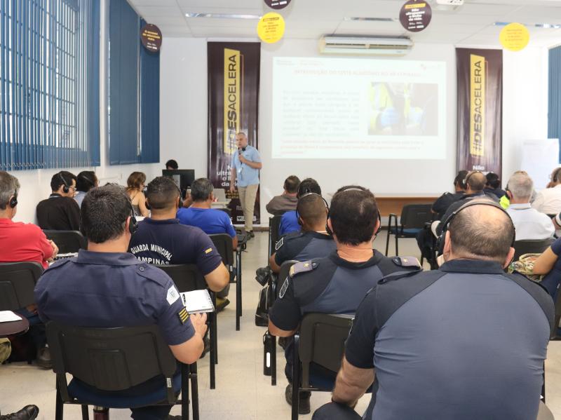 Capacitação segue até terça-feira, dia 14