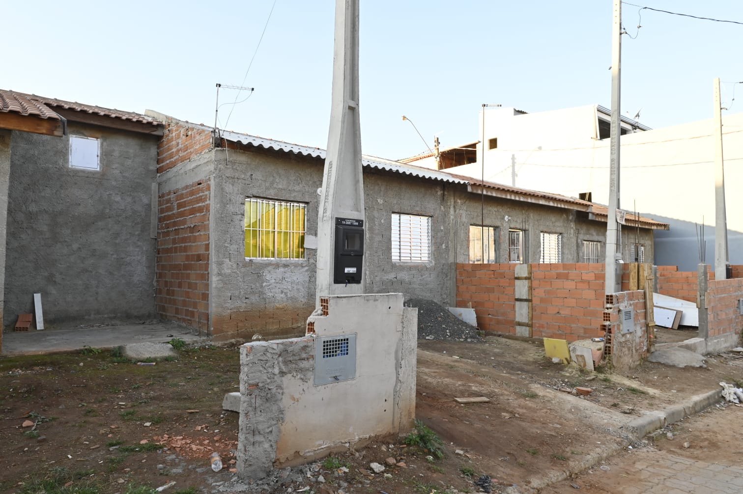 Casas foram construídas em terreno do Jardim São Marcos com financiamento do Fundap