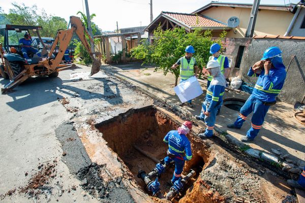 Interrupção do fornecimento de água será das 5h às 17hm