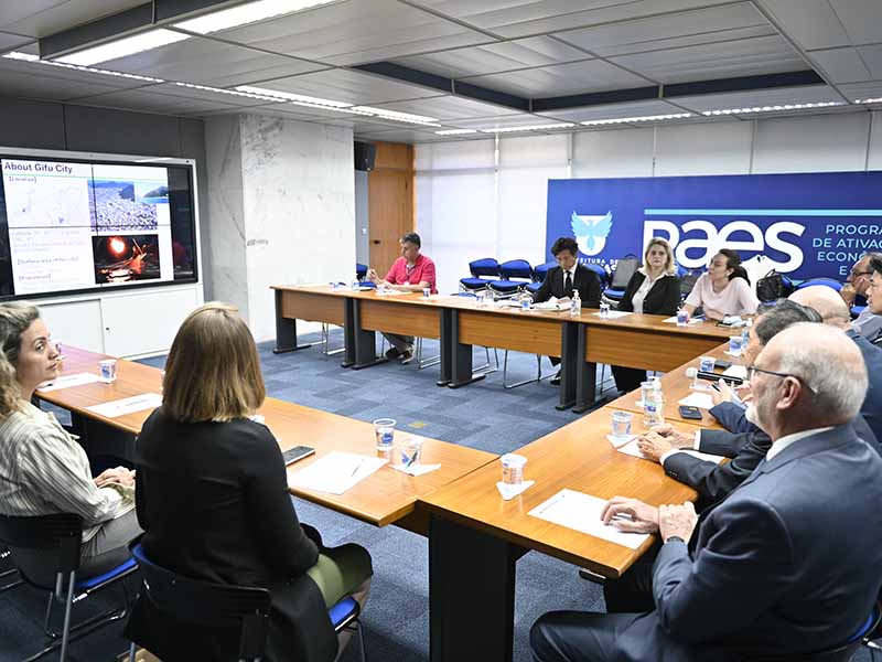 Encontro contou com a participação de outros representantes de Gifu