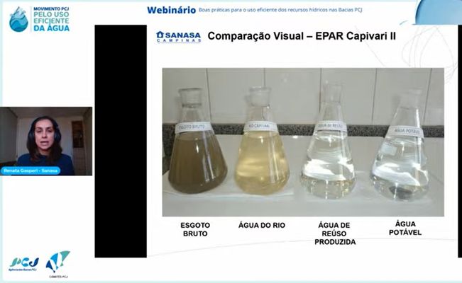 As EPARs purificam a água utilizada antes de devolvê-la aos rios