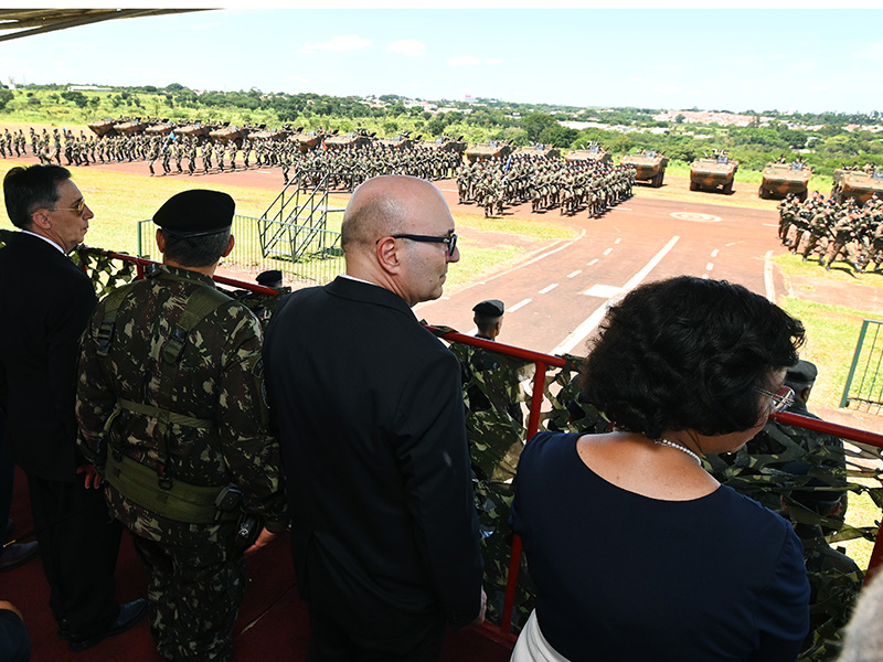 Solenidade foi na pista de Aeromodelismo da Fazenda Chapadão