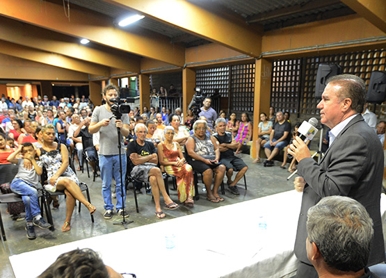 Prefeito fala em evento