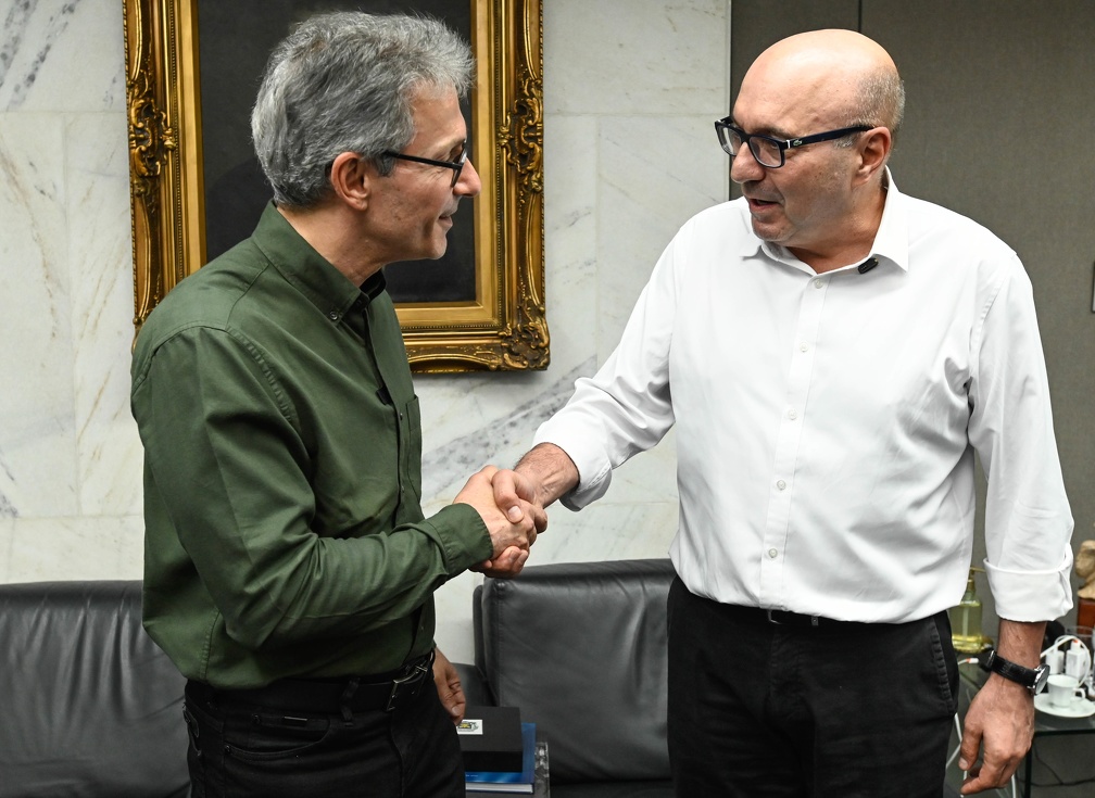 Rogério Capela/PMC O encontro aconteceu no gabinete do prefeito de Campinas e foi solicitado pelo próprio governador mineiro
