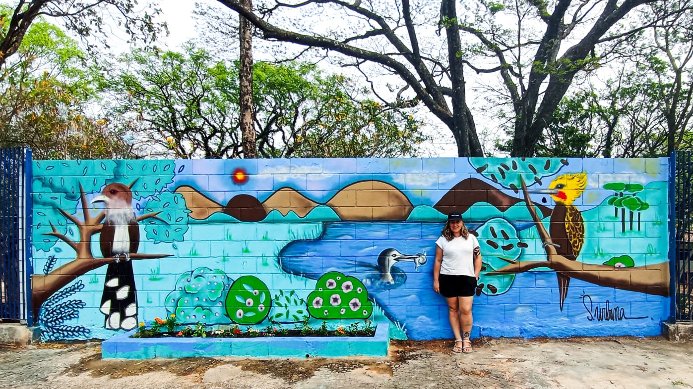 Divulgação  Obra tem 4 metros de largura e 5 de altura