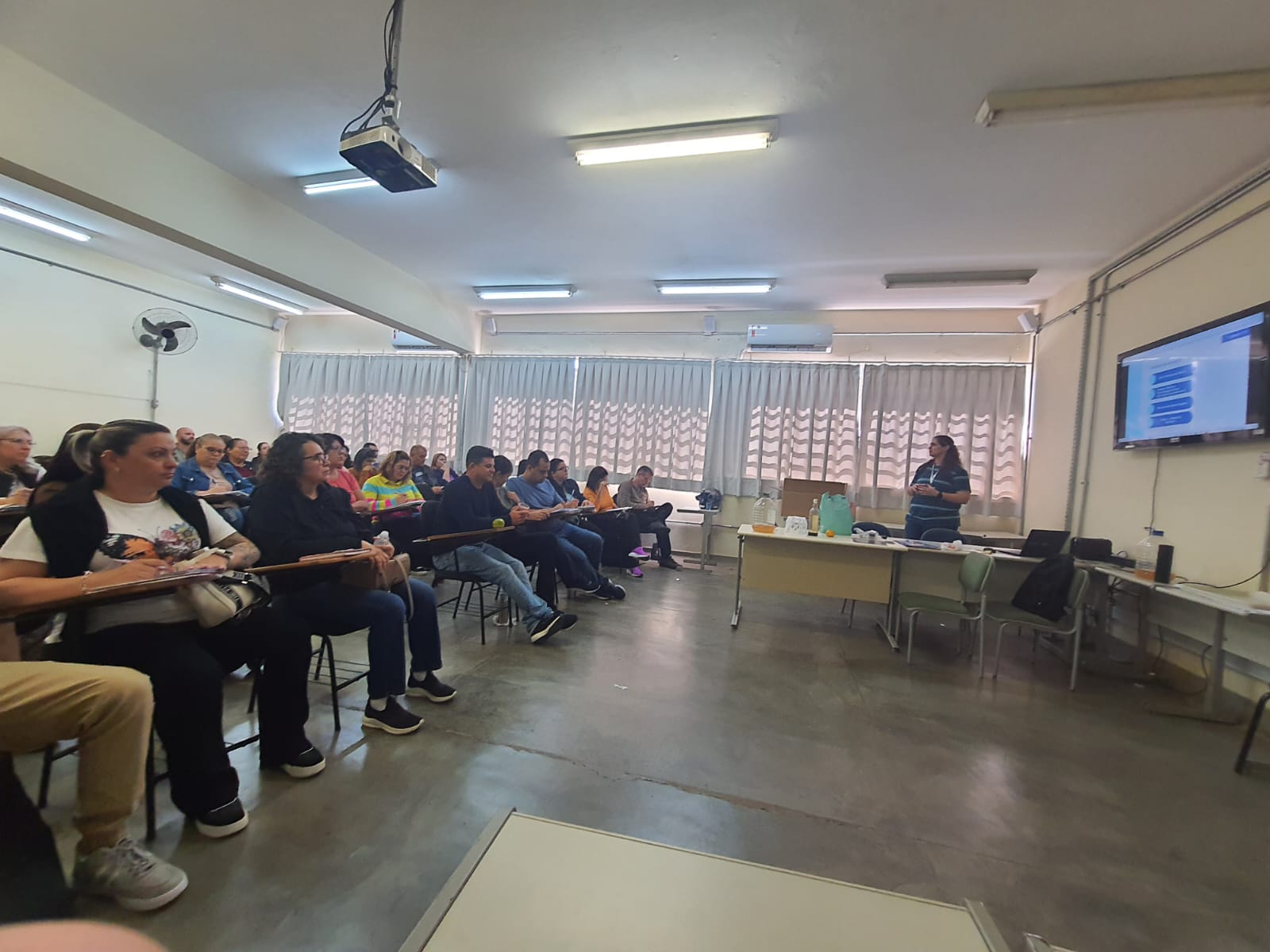 Divulgação Encontro aconteceu no Centro de Educação Ambiental do Bosque dos Jequitibás