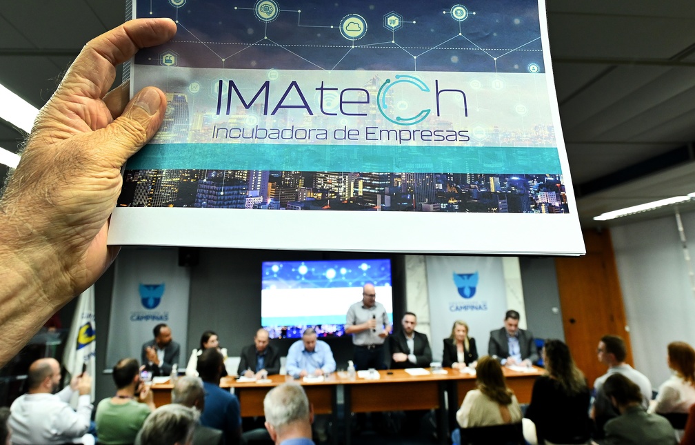 IMATech foi apresentada em cerimônia na Prefeitura de Campinas na tarde desta segunda-feira, 5