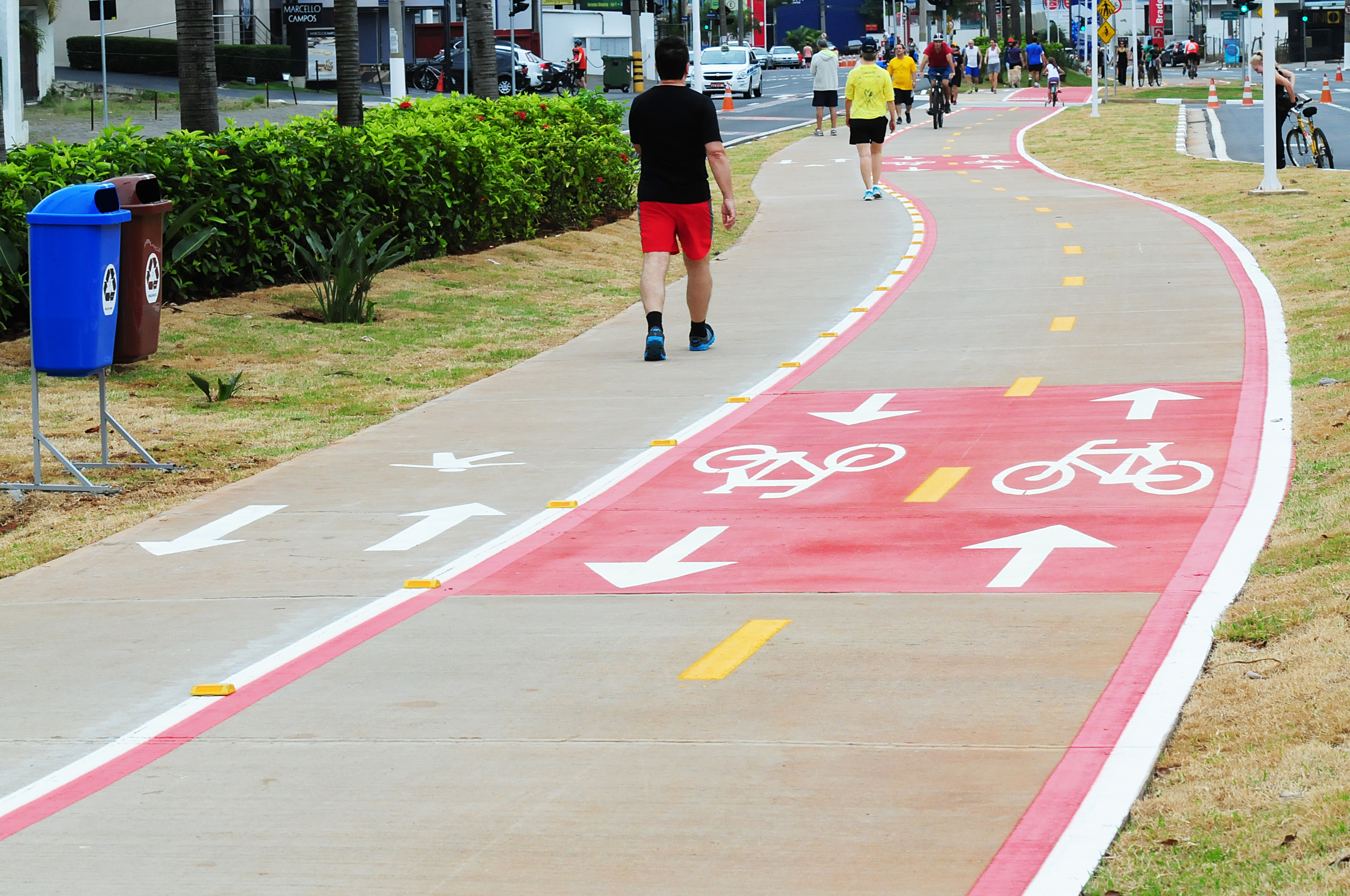 Operado pela Emdec, o espaço de lazer para ciclistas Taquaral / Norte-Sul ficará aberto no feriado, das 7h às 12h