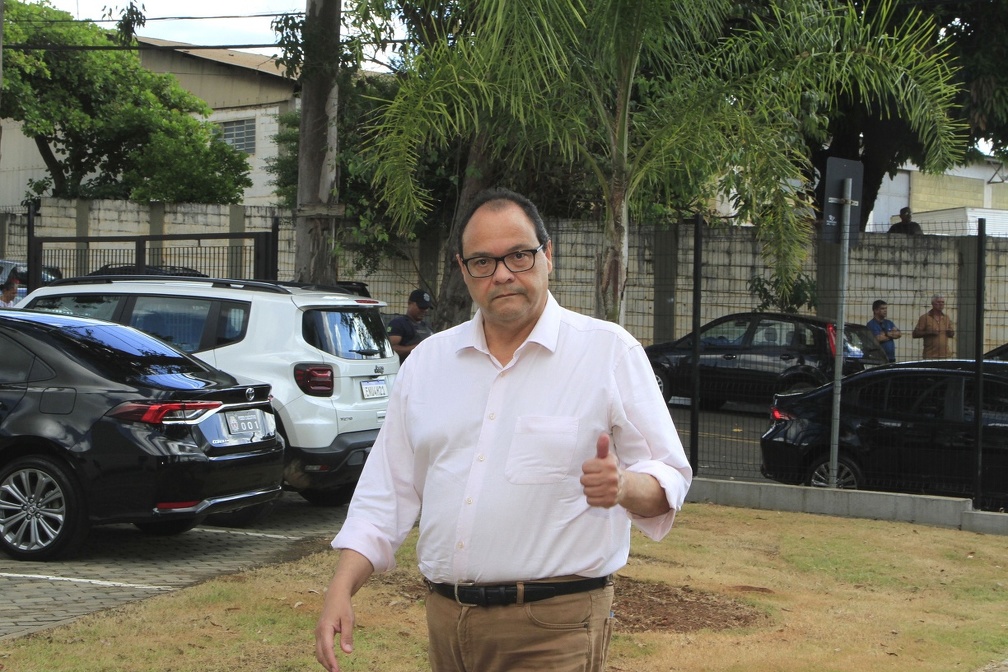 Manoel de Brito O presidente da Sanasa, Manuelito Magalhães Junior, participou do encontro