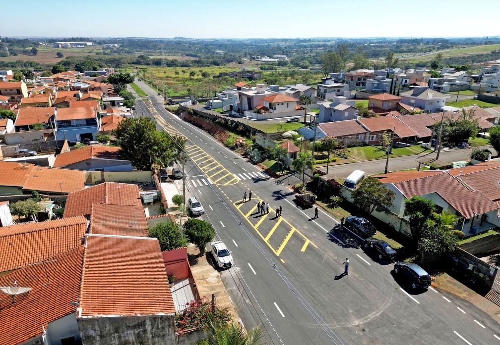 Trecho de 430 metros quadrados e alça de acesso foram asfaltados