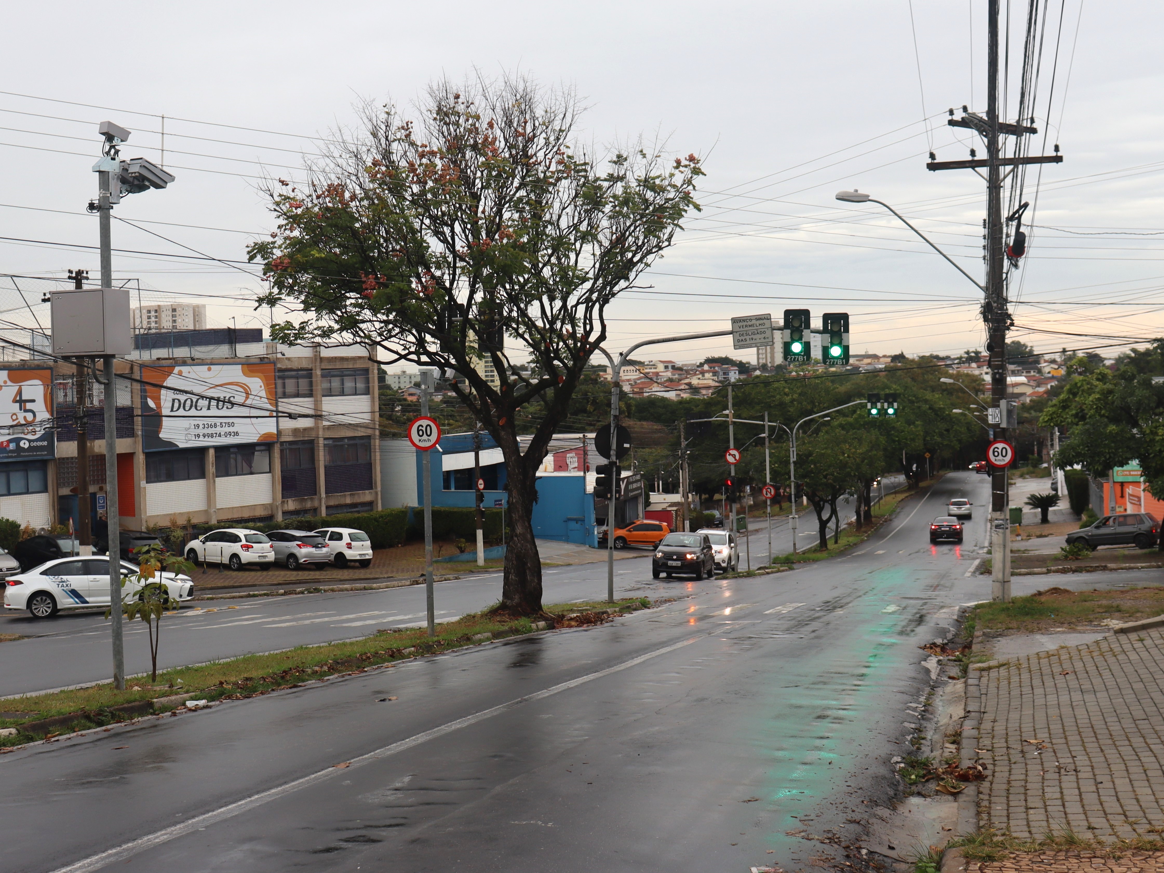 Radar já instalado na Av. Marechal Rondon, no Jardim Chapadão, em Campinas, começa a funcionar neste sábado