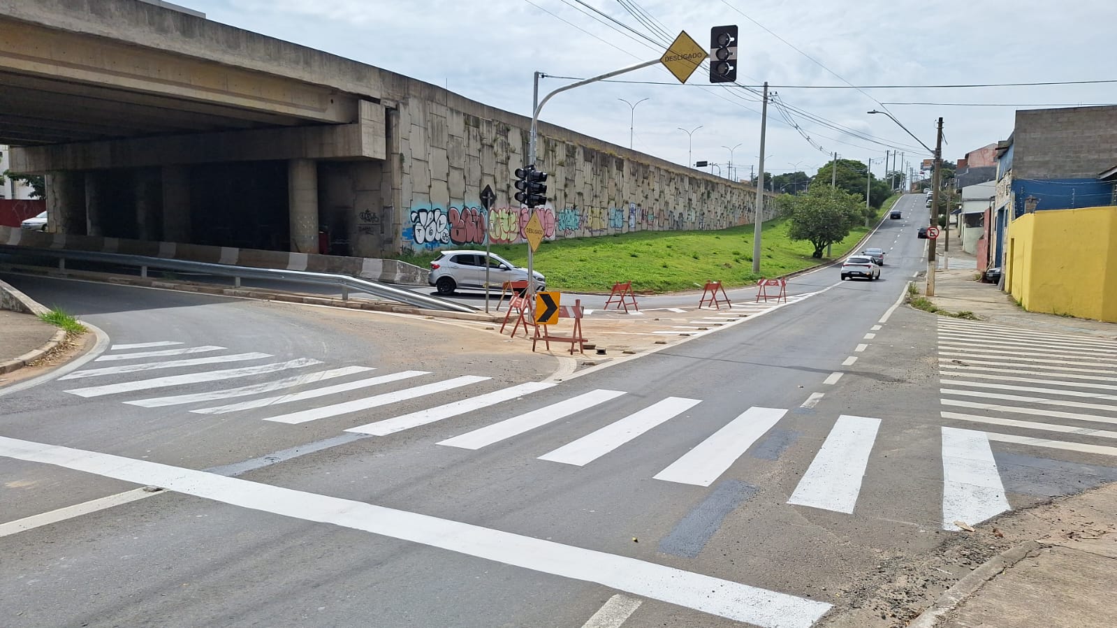 O novo sistema de semáforos entra em funcionamento a partir das 10h desta terça-feira, 29 de abril, no Jardim Roseira