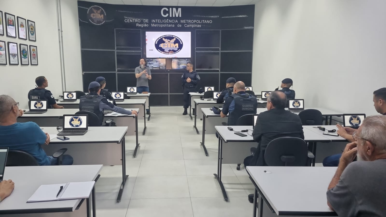 Divulgação/GM A força-tarefa contou com a participação de 66 agentes de segurança