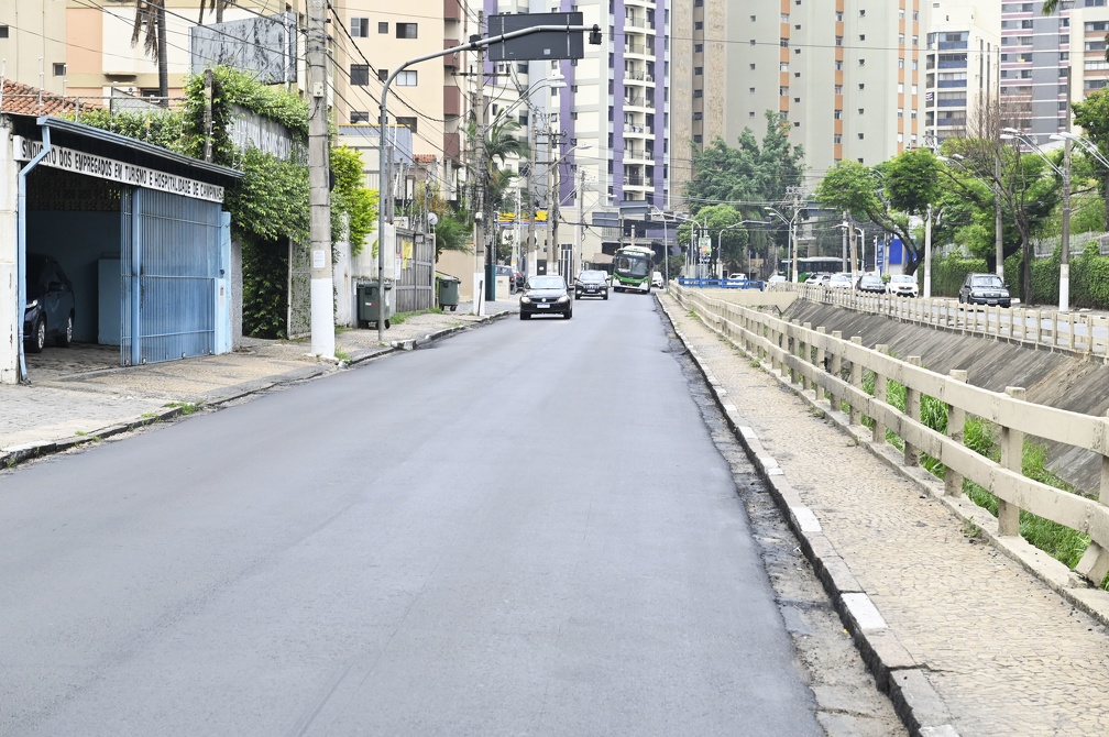 Avenida Orosimbo Maia é um dos pontos de risco para motoristas em caso de chuvas fortes em Campinas