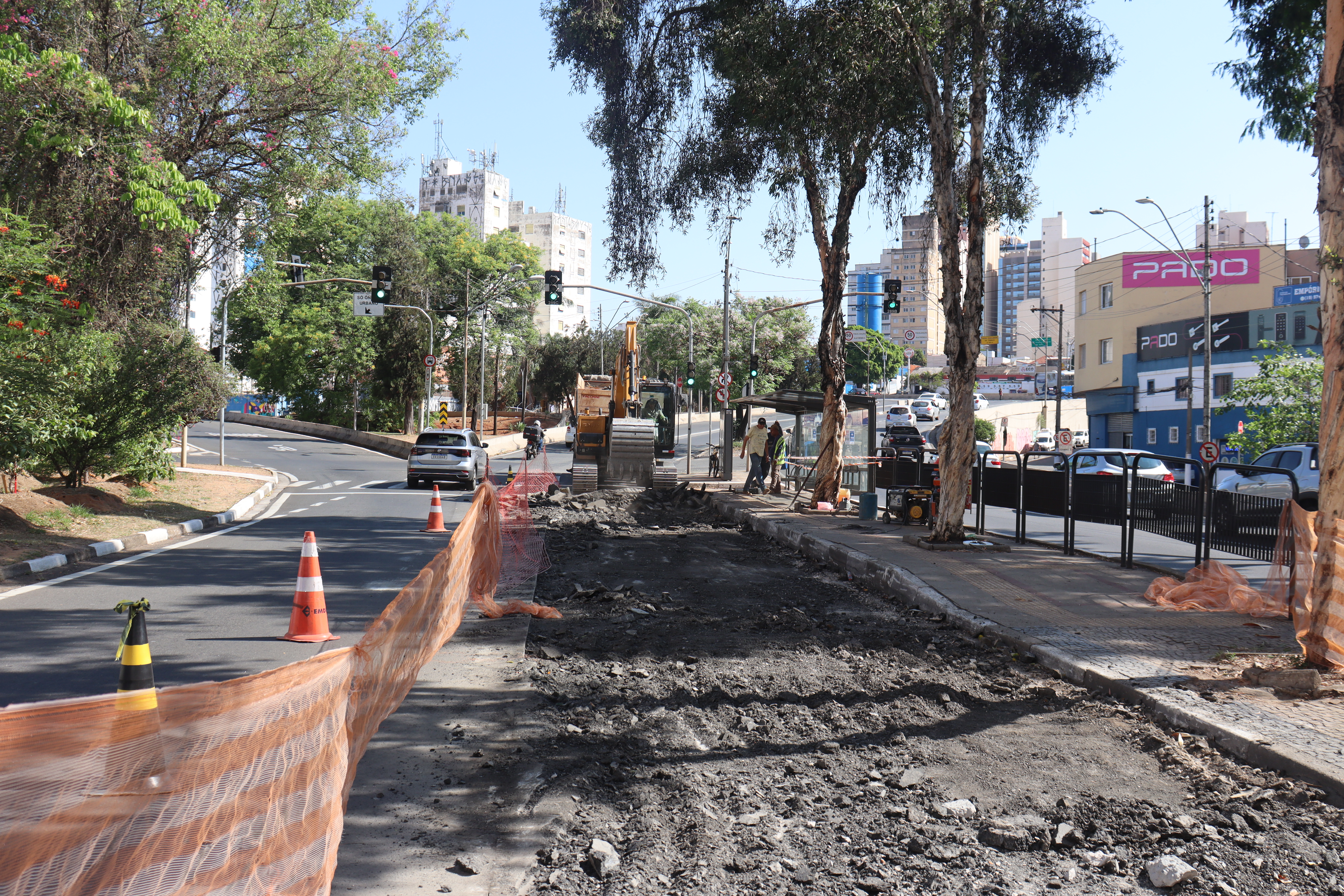 Obras devem perdurar até o dia 25, com fechamento parcial da via