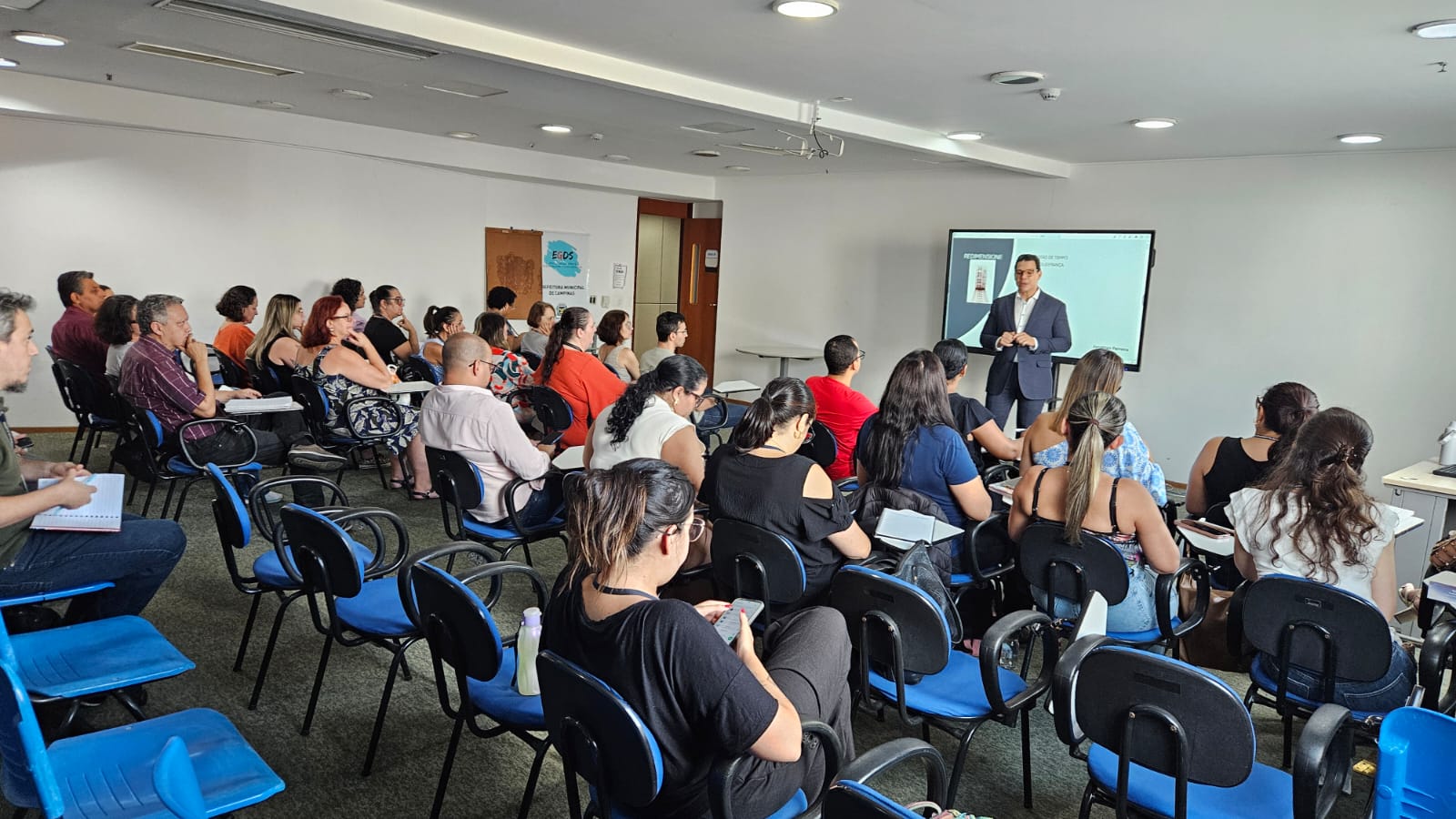 Os servidores têm mostrado interesse pelo tema, planejando um futuro tranquilo