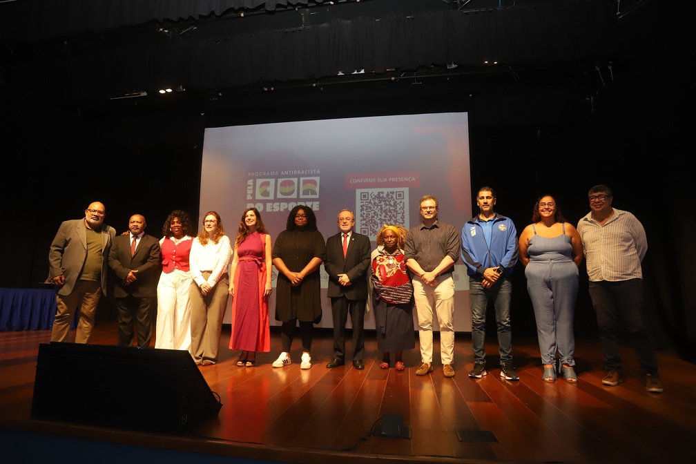 Fernanda Sunega/PMC Participaram da cerimônia representantes da Prefeitura, da PUC-Campinas, da OAB e do Ministério Público, além de outras entidades ligadas ao tema