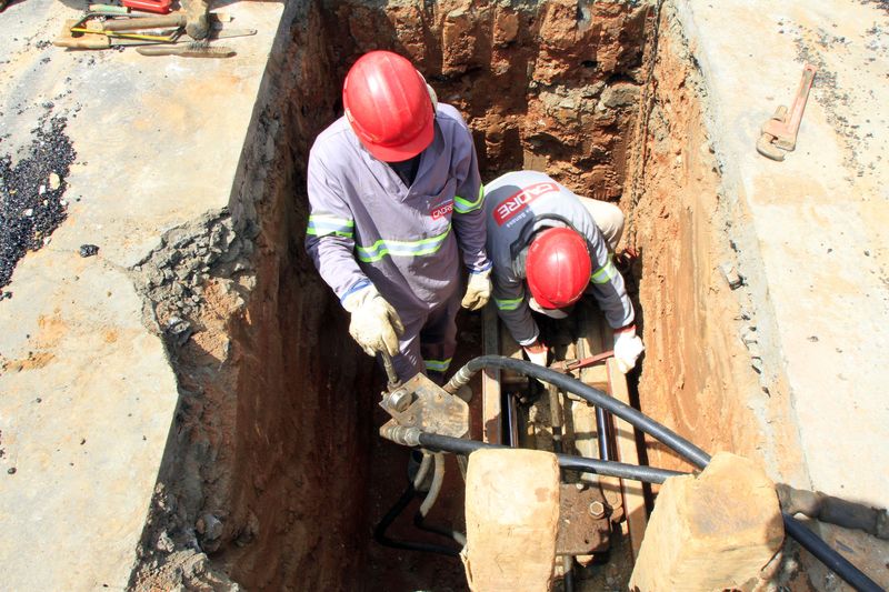 A Sanasa solicita aos moradores que consumam água de forma consciente, especialmente no horário em que as obras estiverem em execução