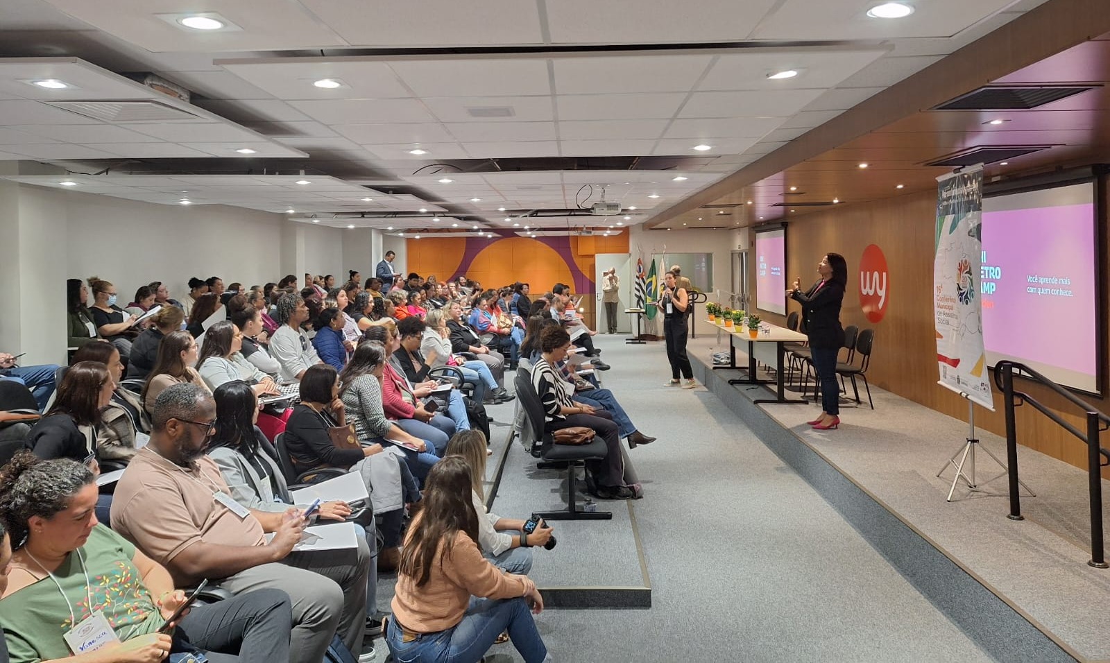 A região Sul de Campinas realizou, nesta quarta-feira, 18 de junho, sua Pré-Conferência de Assistência Social