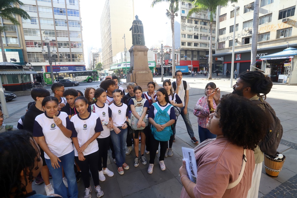 Muitos alunos disseram que a atividade foi uma forma inédita de enxergar a cidade sob uma nova perspectiva