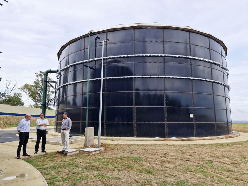 Obras garantes um abastecimento de água seguro e sustentável e prepara Campinas para as mudanças climáticas