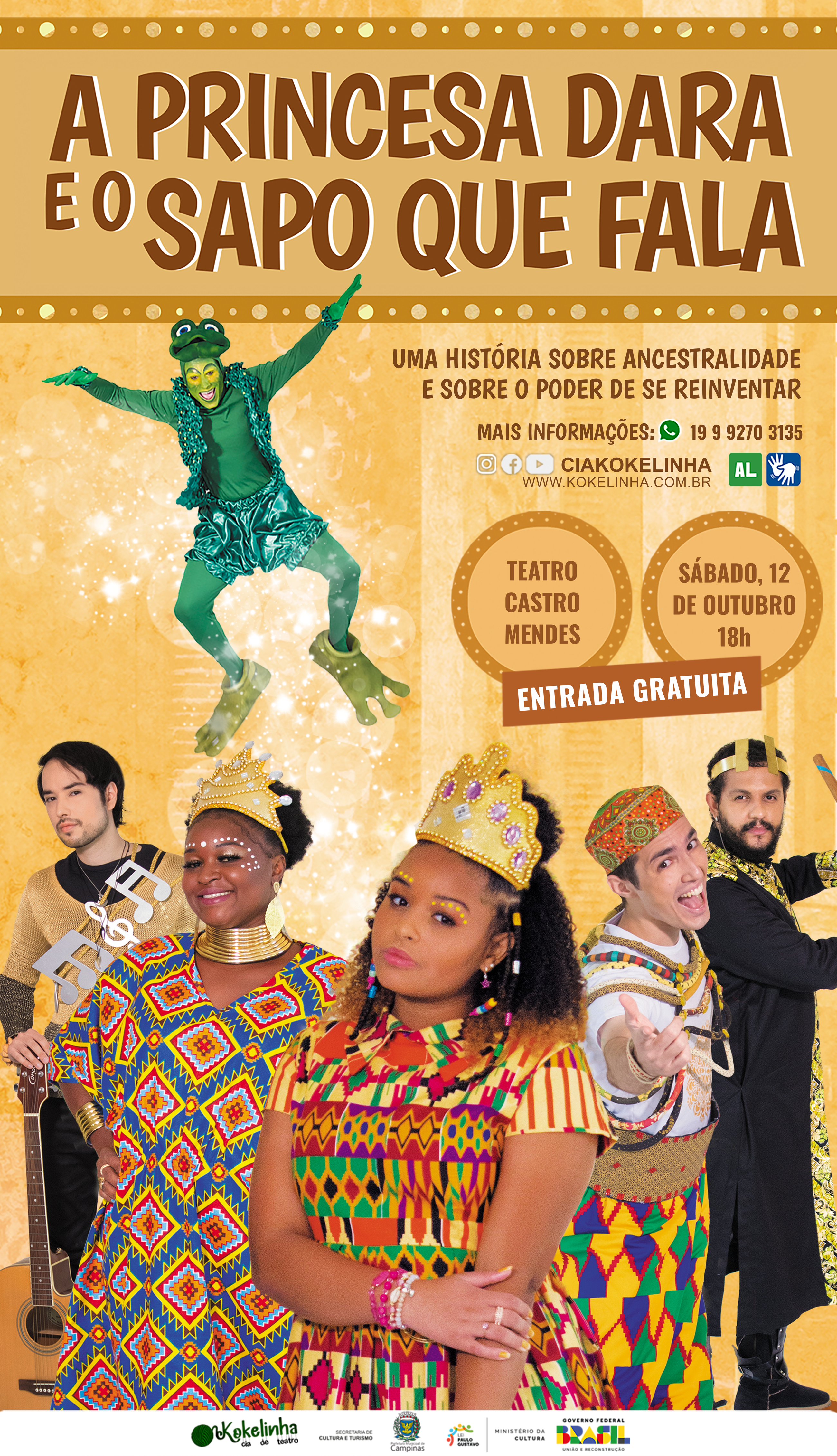Peça aborda temas que envolvem ecologia, história, cultura popular, autoconhecimento e o poder de se reinventar