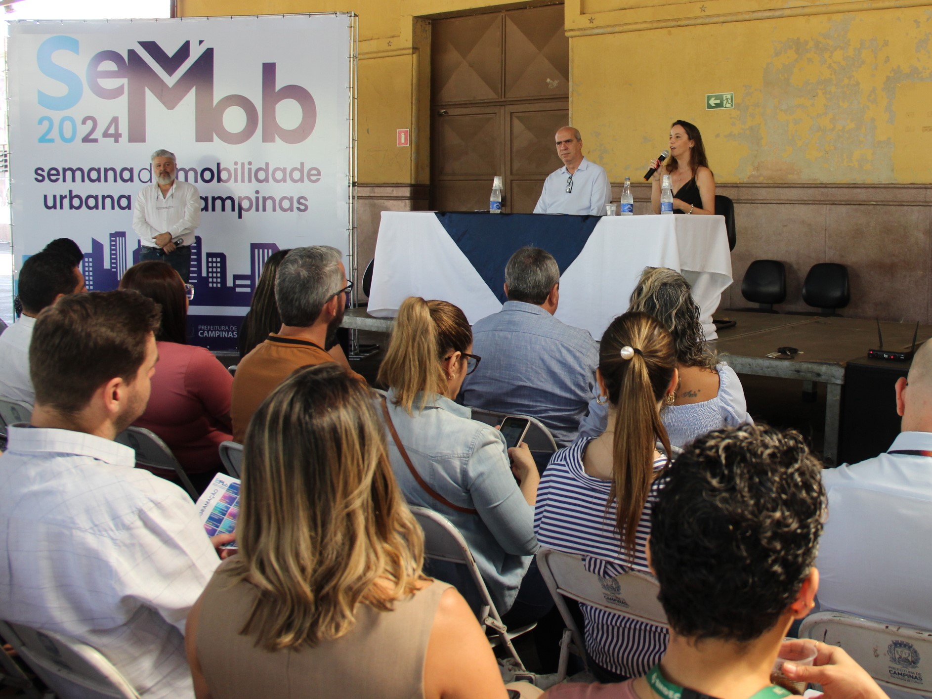 Abertura contou com a presença de motoristas do transporte público e agentes da Emdec