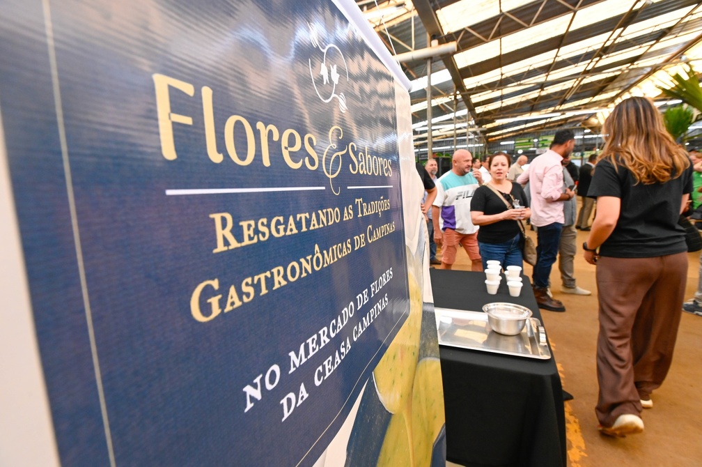 Rogério Capela Evento Flores e Sabores celebra os 251 anos de Campinas e estimula visitas ao Mercado de Flores