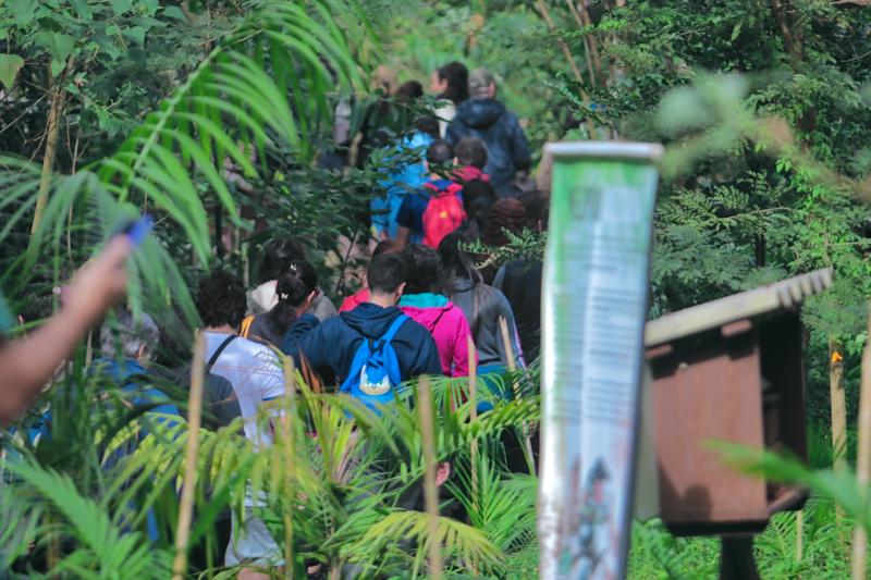 Firmino Piton Participantes receberam orientações sobre preservação ambiental e a importância do ecoturismo