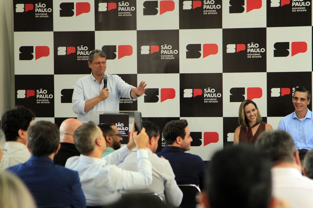 Manoel de Brito Governador Tarcísio de Freitas falou sobre programas do Estado sobre saneamento e gestão de resíduos