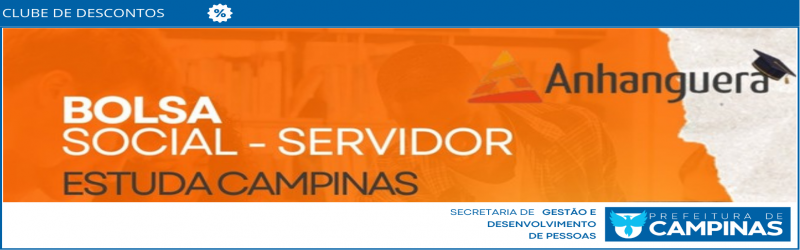 banner bolsa social servidor anhanguera